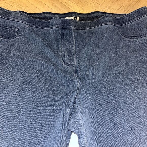 Cathy Daniels Capri Pants Size XL Casual Stretch Pull-On Cropped Pants Comfy - Picture 3 of 7